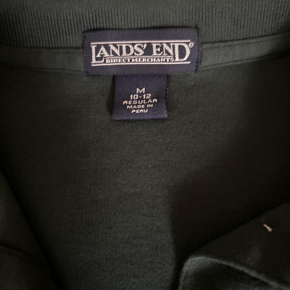 Lands End Motorcycle AMA Polo Shirt Sz M American Motorcycle Hall of Fame Logo - Picture 9 of 11
